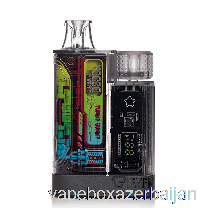 E-Juice Vape YOCCO Cyberpod 12000 Disposable Yummy Gummy